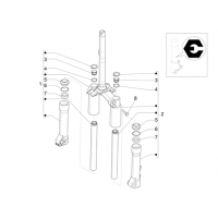 4.04 - Composants de la fourche Escorts