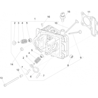 1.1 - Ensemble culasse - Soupapes