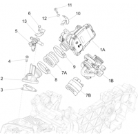 1.36 - Corps papillon - Injecteur - Raccord d admission