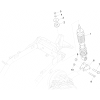 4.1 - Suspension AR - Amortisseur/s