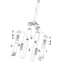 4.04 - Composants de la fourche Escorts