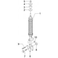 4.1 - Suspension AR - Amortisseur/s