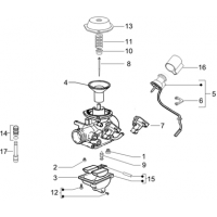 1.4 - Composants de Carburateur