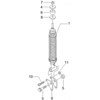 4.1 - Suspension AR - Amortisseur/s