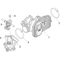 1.36 - Corps papillon - Injecteur - Raccord d admission