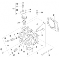 1.1 - Ensemble culasse - Soupape