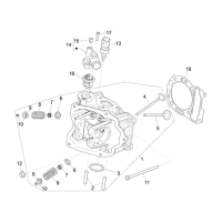 1.1 - Ensemble culasse - Soupapes