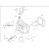 1.1 - Ensemble culasse - Soupape