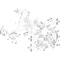 4.02 - Fourche/tube direction - Ensemble butee dir.