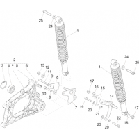 4.1 - Suspension AR - Amortisseur/s