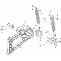 4.1 - Suspension AR - Amortisseur/s