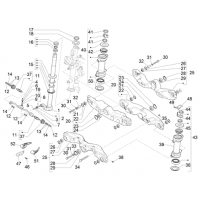 4.02 - Fourche/tube direction - Ensemble butee dir.