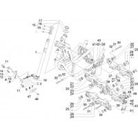 4.02 - Fourche tube direction   ensemble butee dir