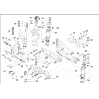 4.02 - Fourche/tube direction - Ensemble butee dir.