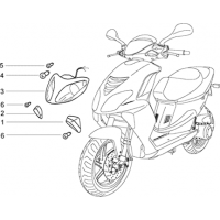 T41 - Projecteur - clignotant AV