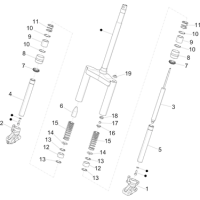 4.05 - Composants de la fourche wuxi top