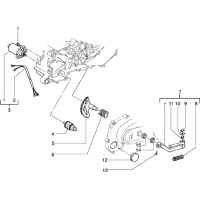 T11 - Demarreur electrique-Levier de demarrage