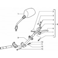 T36 - Pieces composant le guidon