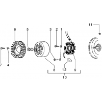 T10 - Volant magnetique