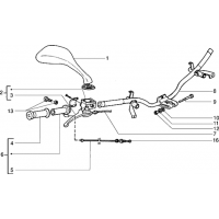 T32 - Pieces composant le guidon