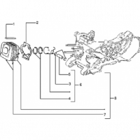 T4 - Ensemble cylindre-piston-axe de piston