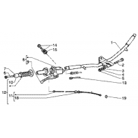 T46 - Pieces composant le guidon