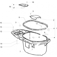 2.34 - Logement casque - Dessous de selle