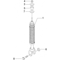 4.1 - Suspension AR - Amortisseur/s