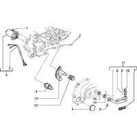 T11 - Demarreur electrique-Levier de demarrage