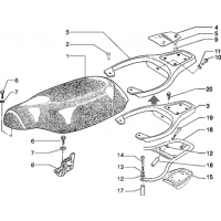 T25 - Selle-Porte bagages AR