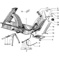 T18 - Chassis-robinet du carburant-pare-poussiere