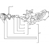 T4 - Ensemble cylindre-piston-axe de piston