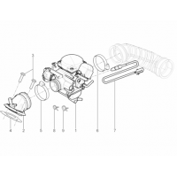 1.39 - Carburateur complet - Raccord d admission