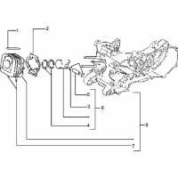 T4 - Ensemble cylindre-piston-axe de piston