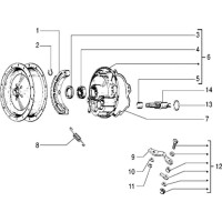 T18 - Pieces composant moyeu A.R.