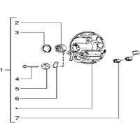 T21 - Pieces composant moyeu A.R.