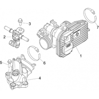 1.36 - Boitier papillon - Injecteur - Raccord d admission