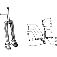 T37 - Composants fourche suspension