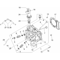 1.1 - Ensemble culasse - Soupape