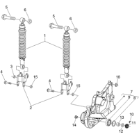 4.1 - Suspension AR - Amortisseur/s