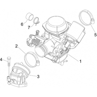 1.39 - Carburateur complet - Raccord d admission