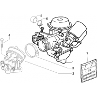 1.39 - Carburateur complet - Raccord d admission