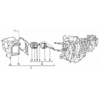 T4 - Ensemble cylindre-piston-axe de piston