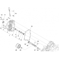 1.23 - Couvercle volant magnetique - Filtre a huile