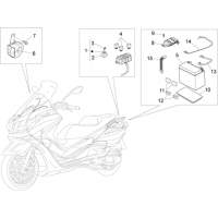 6.05 - Relais - Batterie - Avertisseur sonore