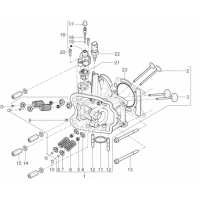 1.1 - Ensemble culasse - Soupape