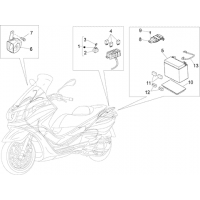 6.05 - Relais - Batterie - Avertisseur sonore