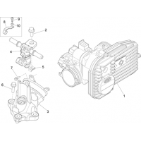 1.36 - Corps papillon - Injecteur - Raccord d admission