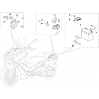 6.05 - Relais - Batterie - Avertisseur sonore