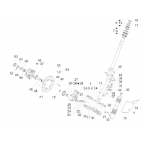 4.02 - Fourche/tube direction - Ensemble butee dir.